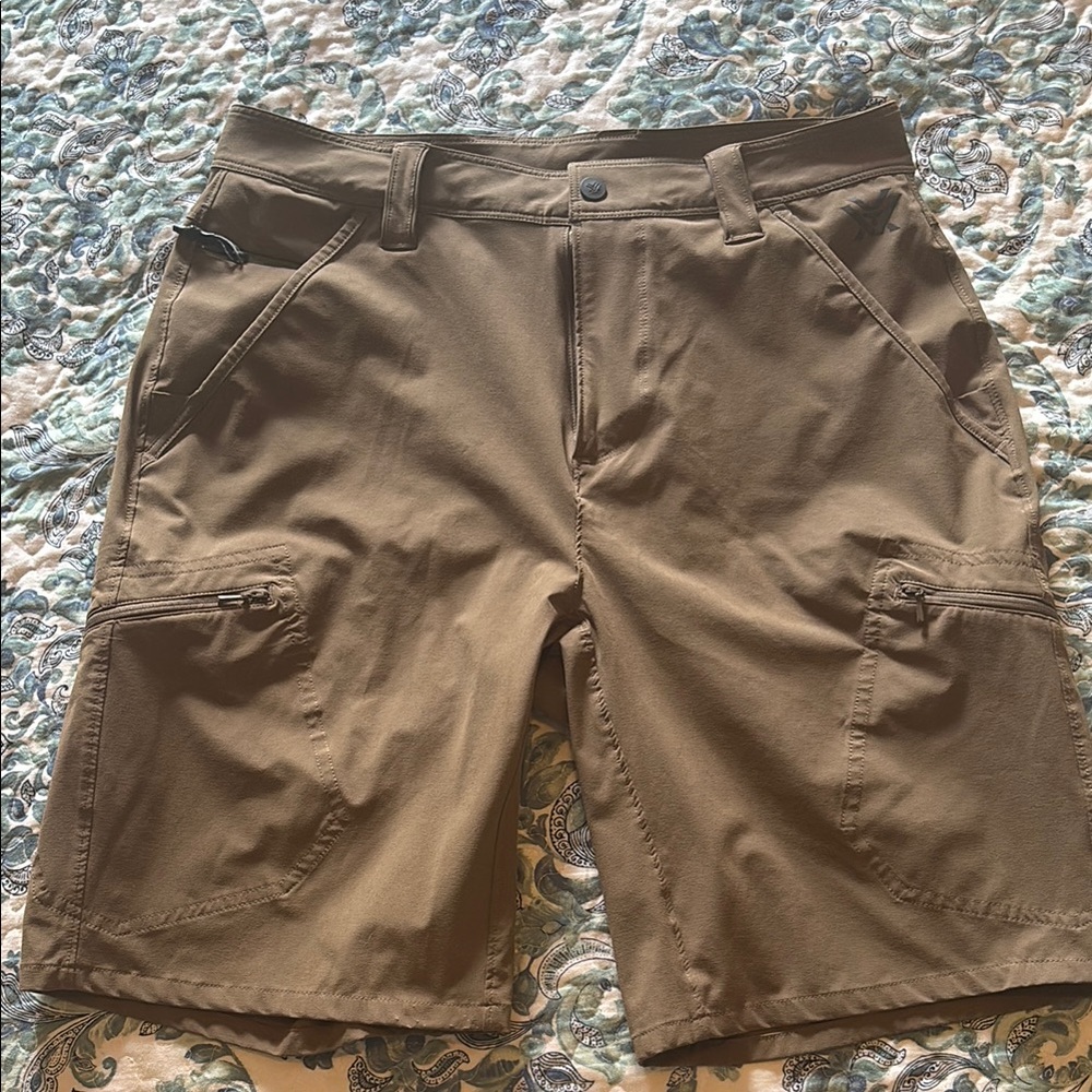Men's Tan/Brown Vortex Shorts